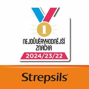 Strepsils Pomeranč s vitaminem C, 24 pastilek