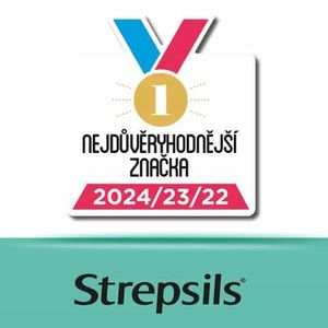 Strepsils Mentol a Eukalyptus, 24 pastilek