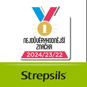 Strepsils Citron bez cukru, 24 pastilek